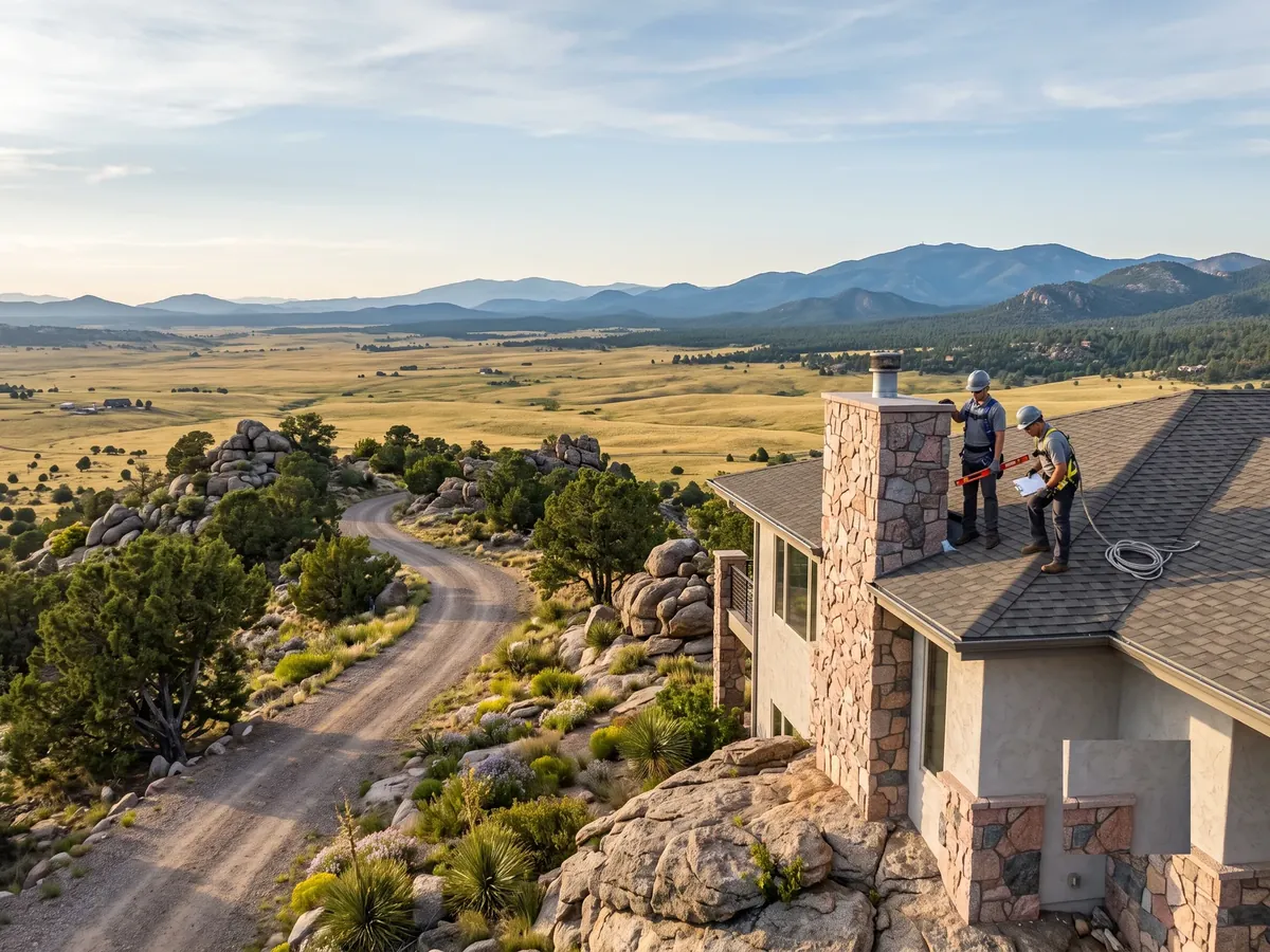 Roofing service coverage across Yavapai County Arizona